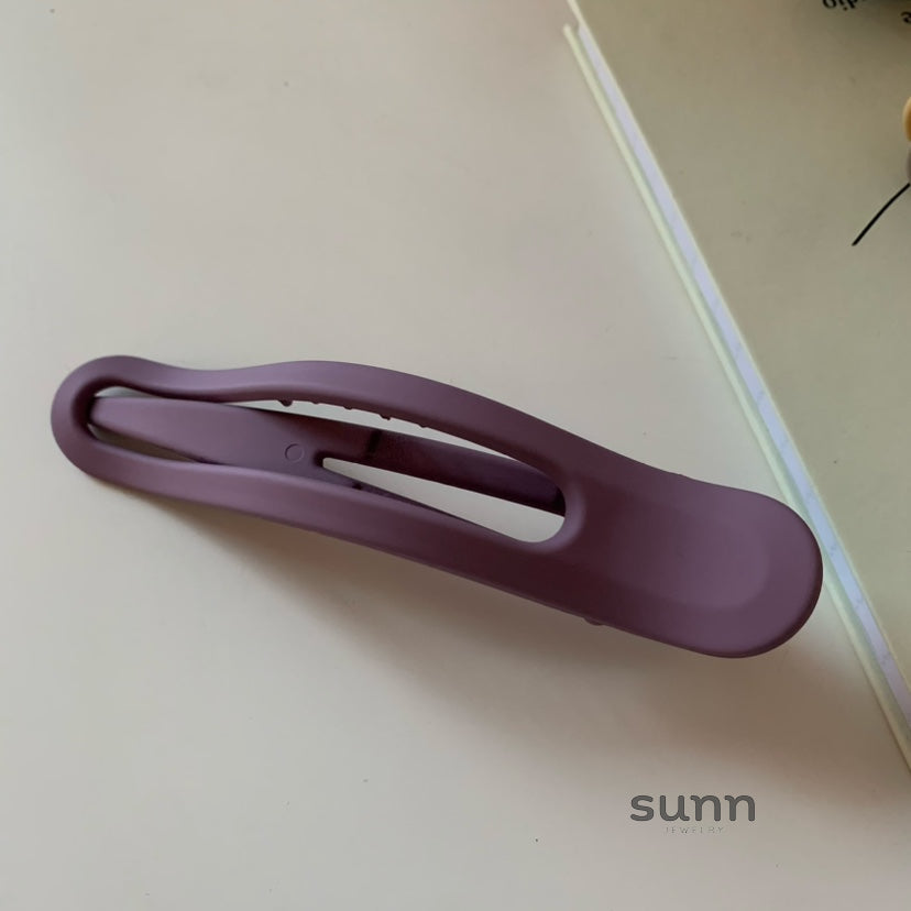 Ronni Frosted Fabric Claw Clip [KTKP8MGS]