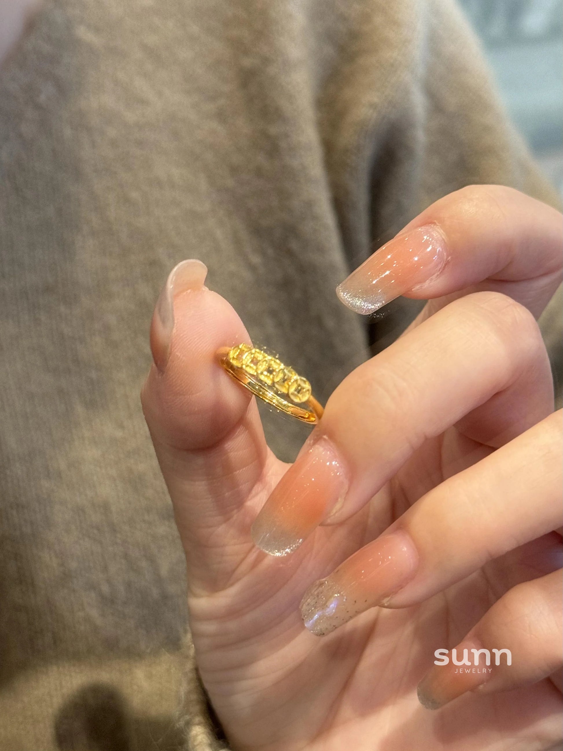 Ronni New Chinese Coin Ring