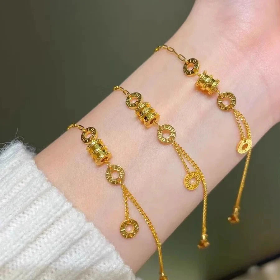 Ronni Sand Gold Star Bracelet