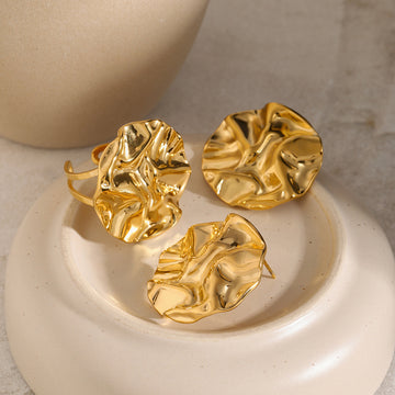 Rooney Textured Gold Jewelry [MDEZP84X]
