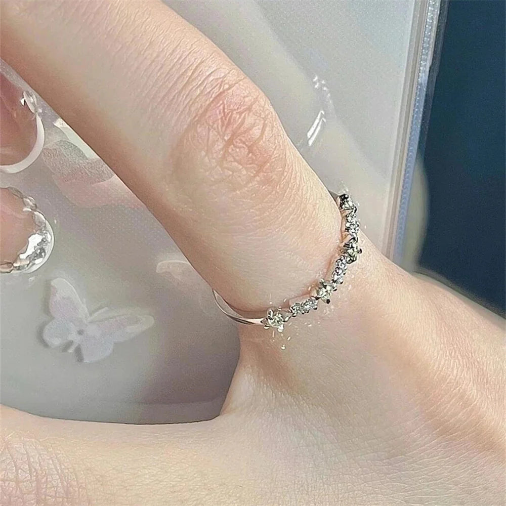 Rosaleigh Sparkle Band Ring