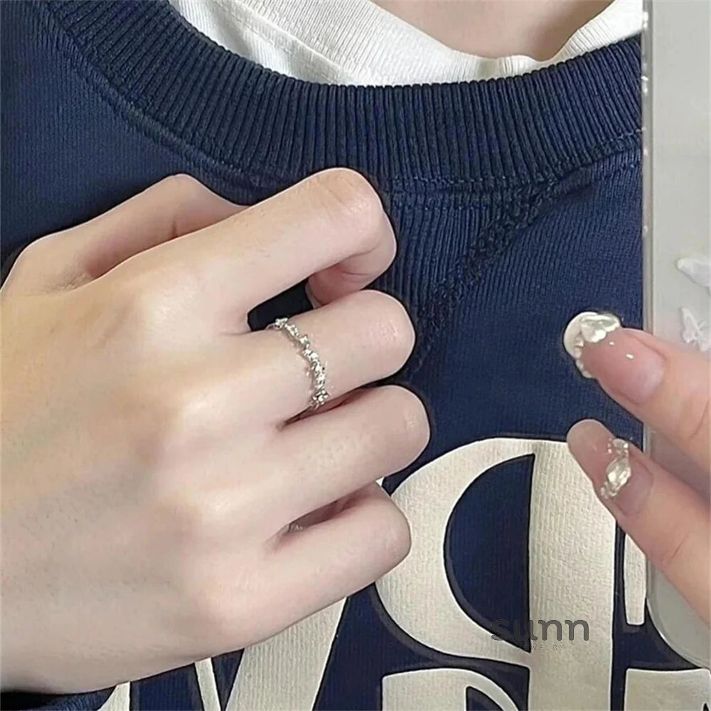 Rosaleigh Sparkle Band Ring