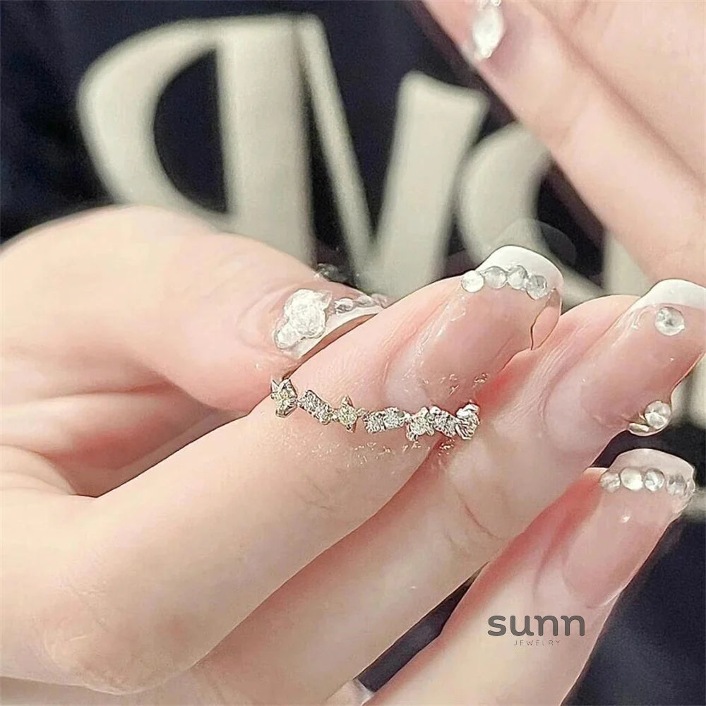 Rosaleigh Sparkle Band Ring