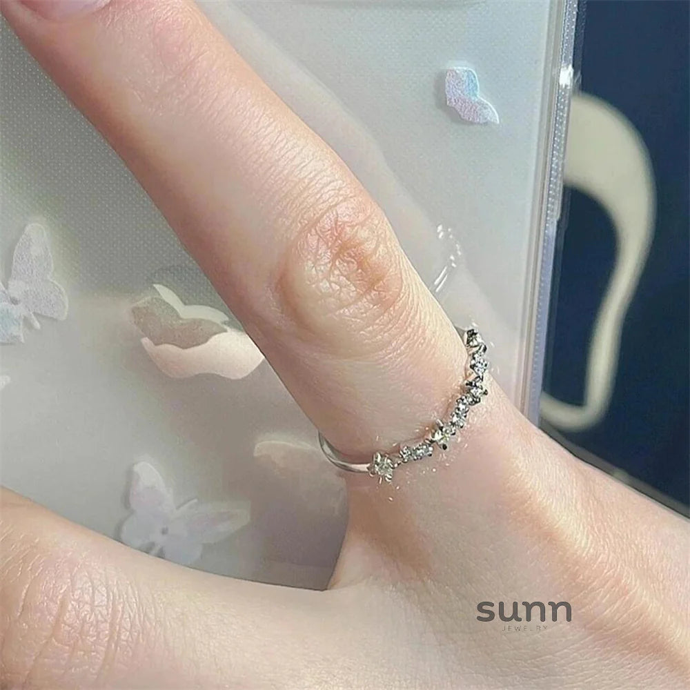 Rosaleigh Sparkle Band Ring