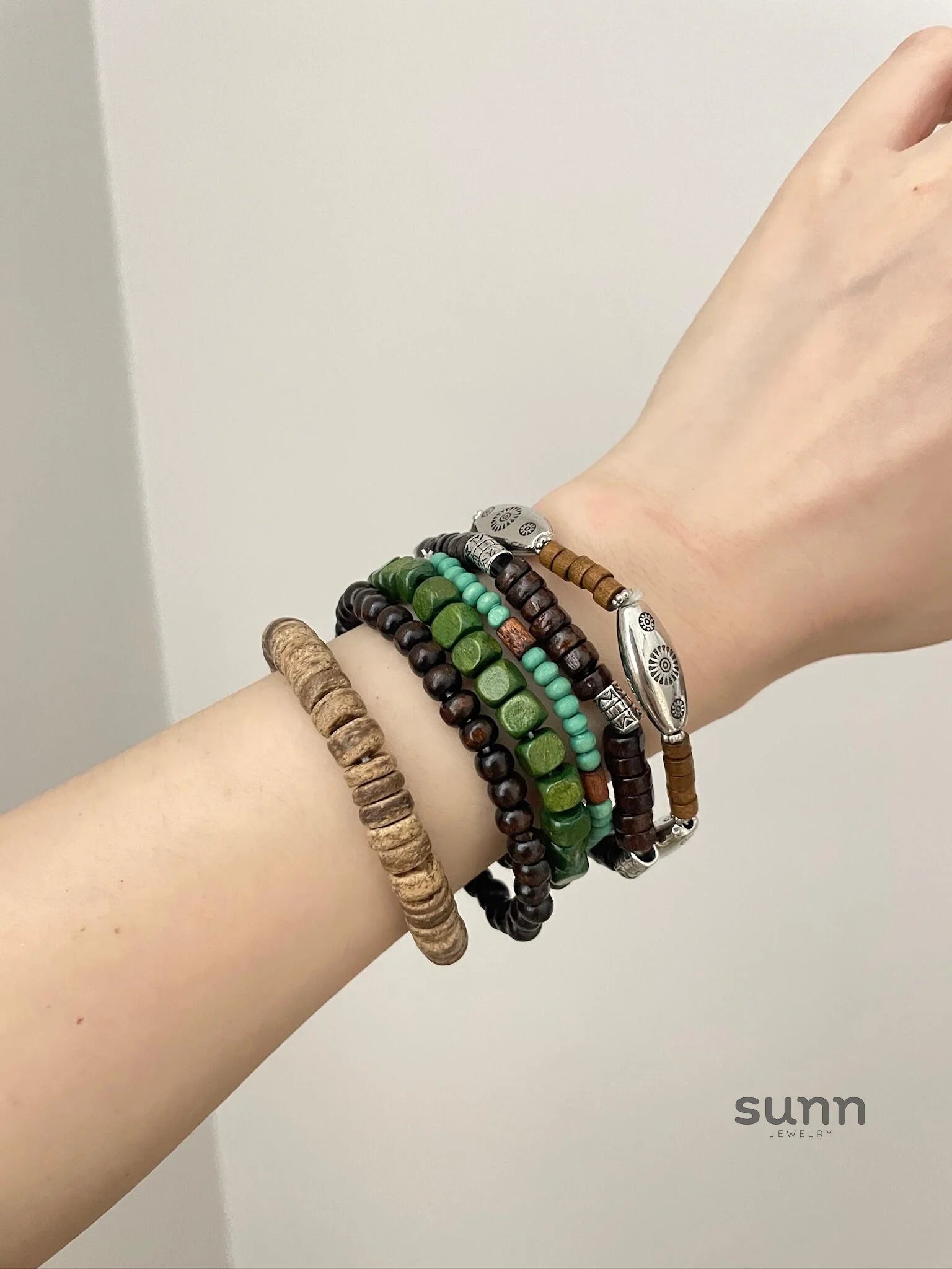 Rosaline Star Beaded Bracelet Set