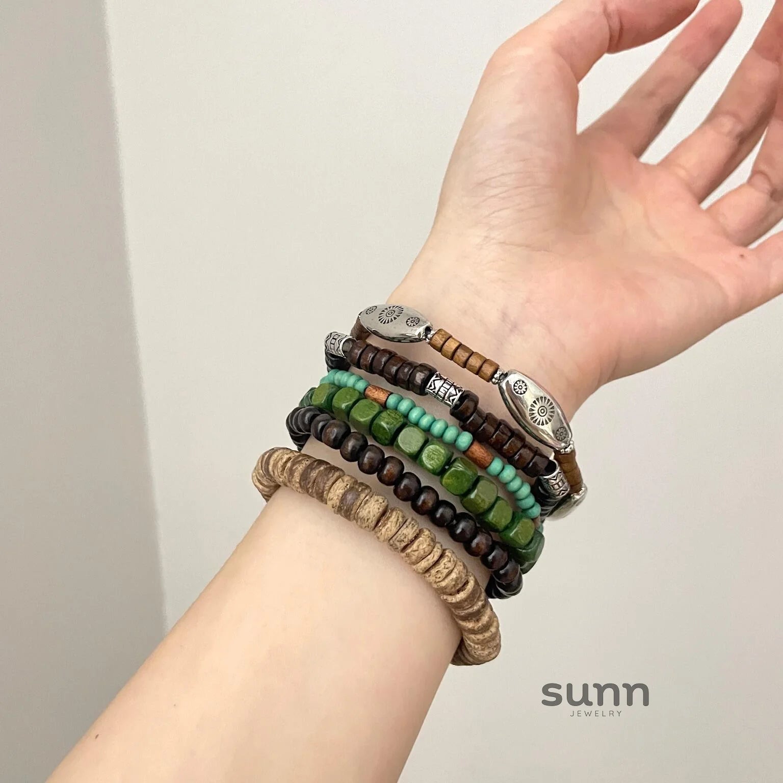 Rosaline Star Beaded Bracelet Set