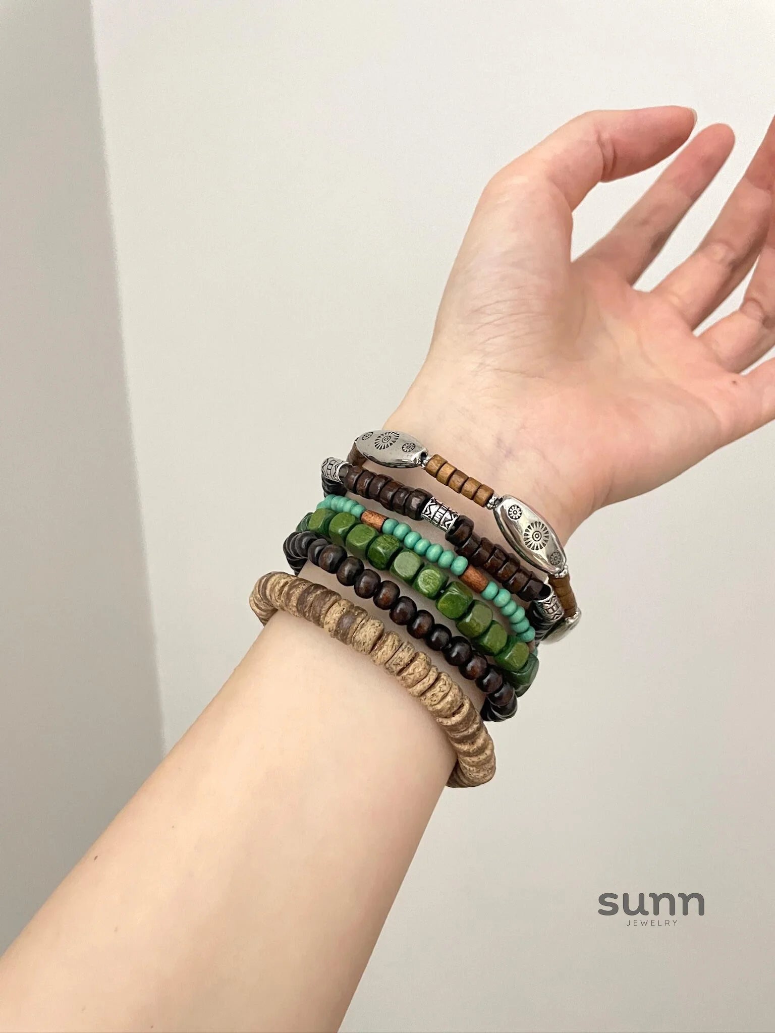 Rosaline Star Beaded Bracelet Set