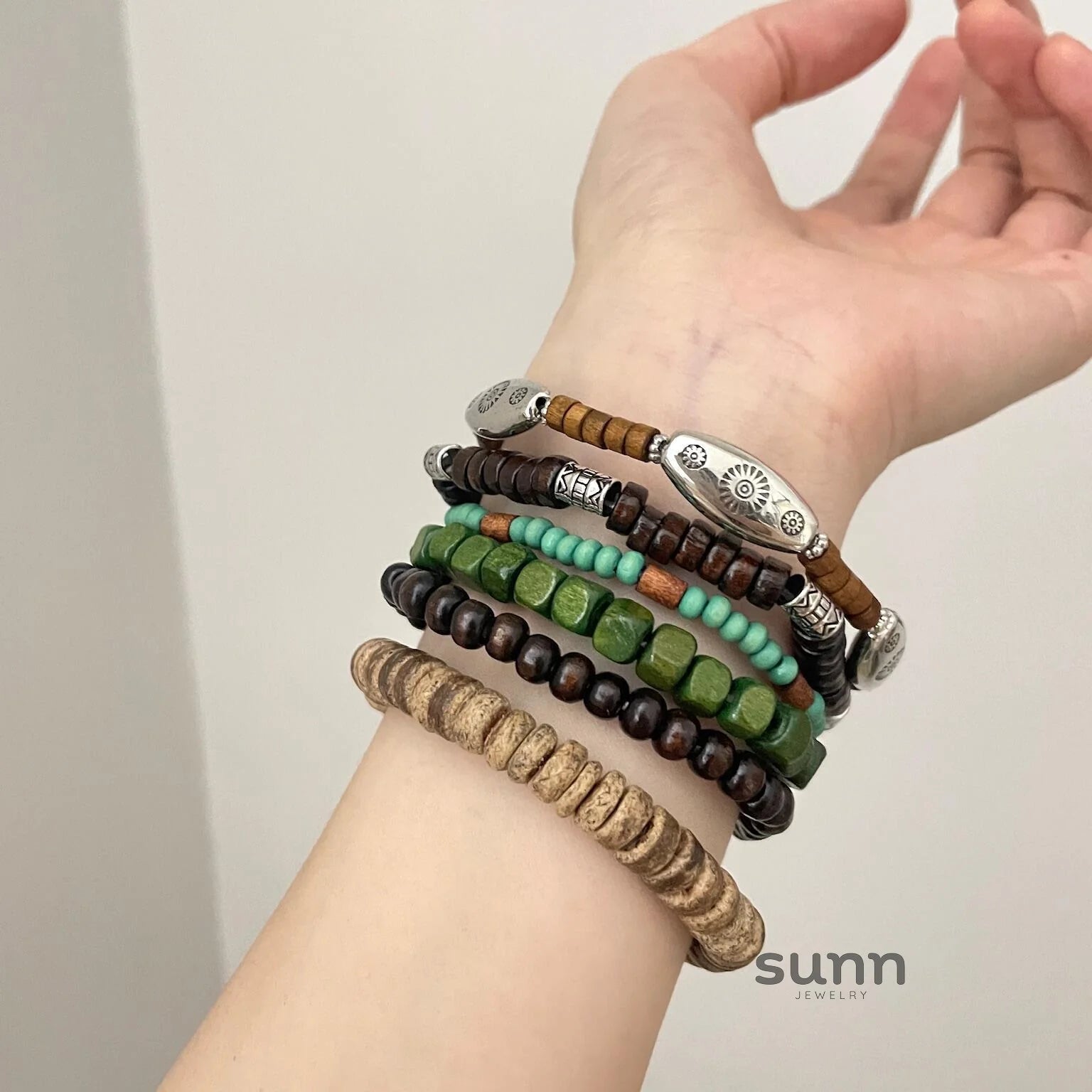 Rosaline Star Beaded Bracelet Set