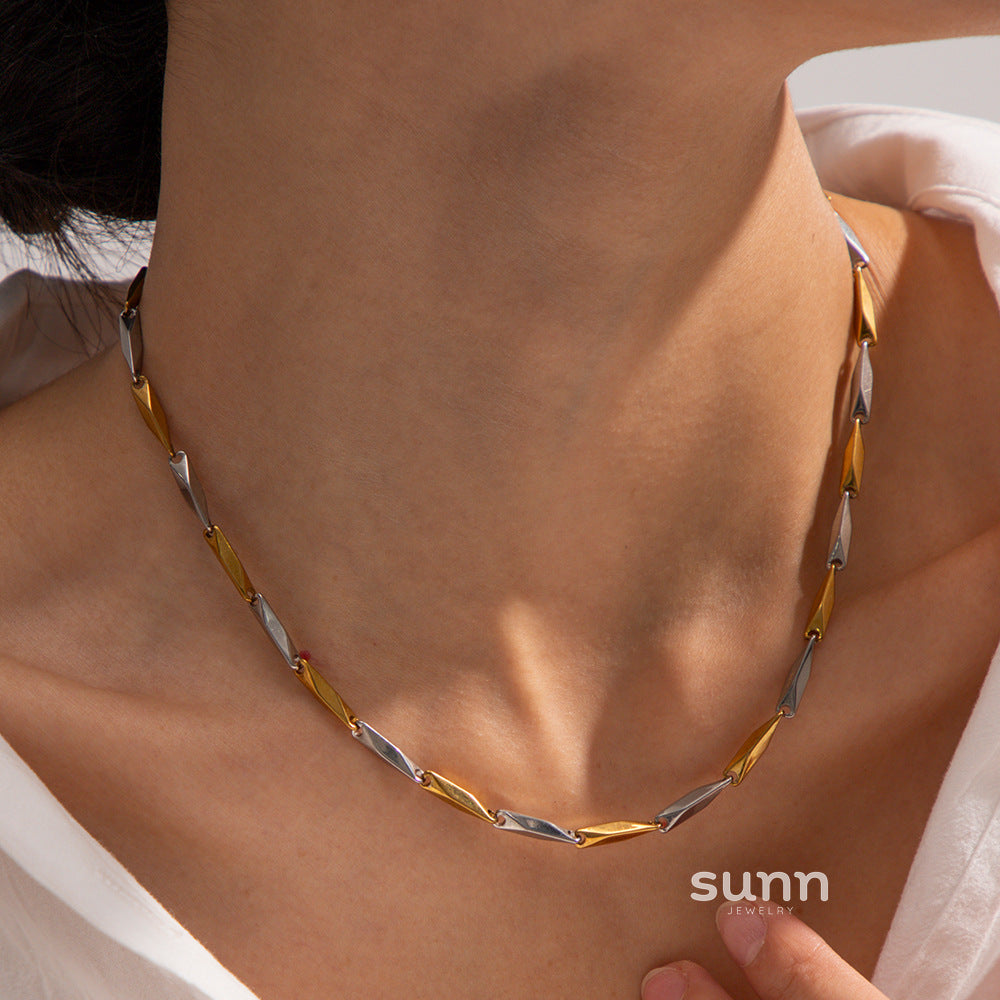 Rosalynn Layered Charm Necklace [DMZSBM78]