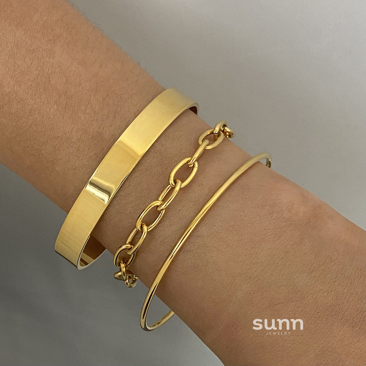Rosella Open Cuff Bracelet [IN400M9X]