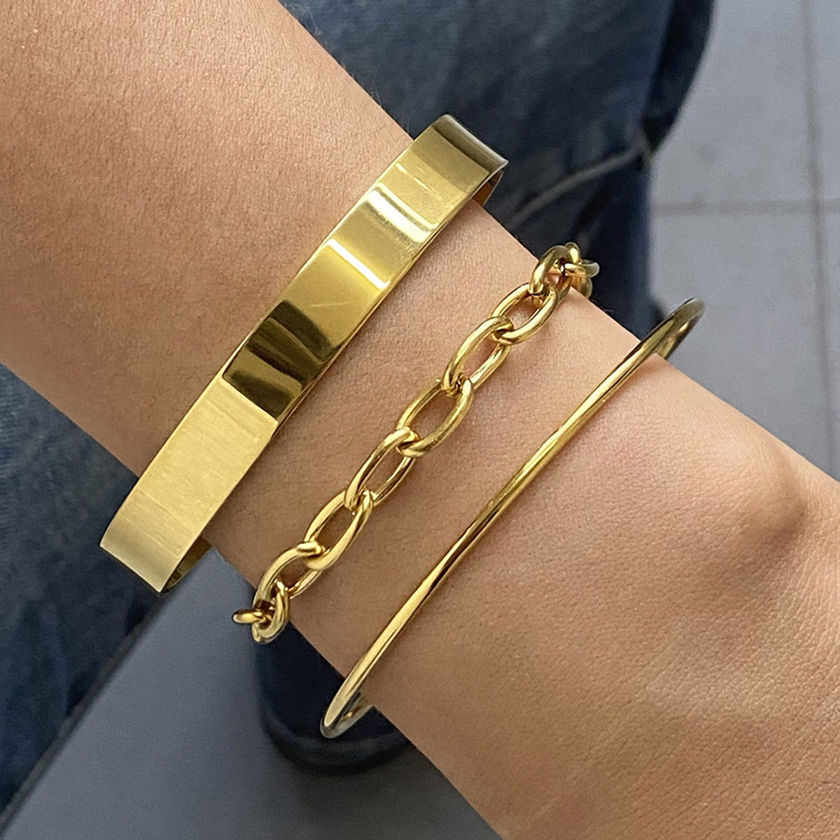 Rosella Open Cuff Bracelet [IG35AGTU]