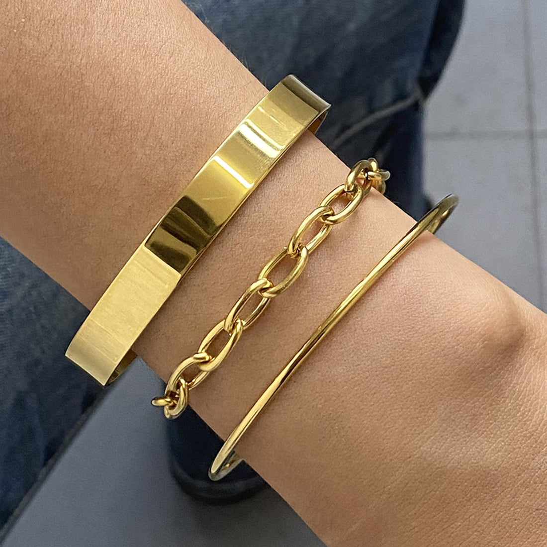 Rosella Open Cuff Bracelet [IG35AGTU]