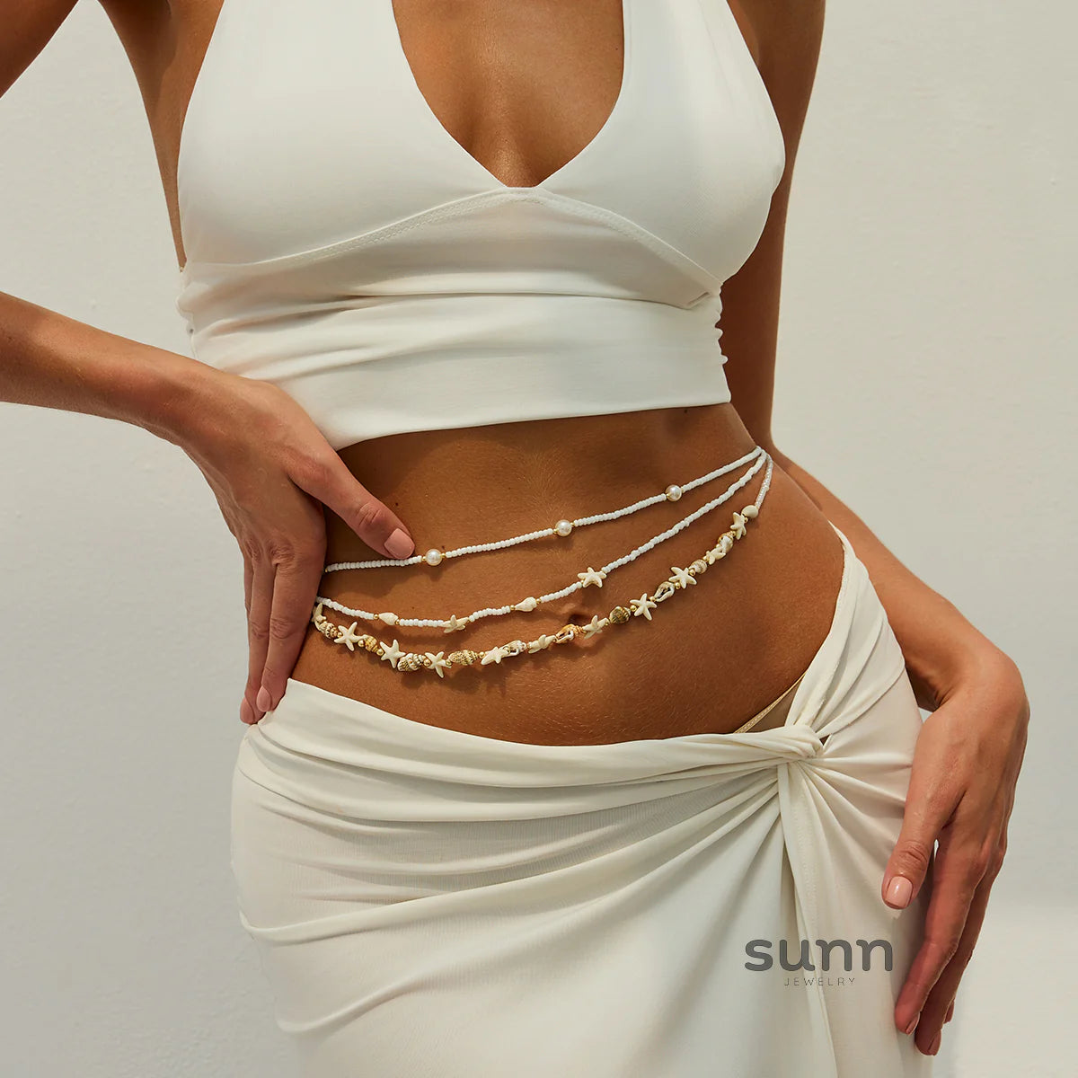 Rosemarie Ocean Charm Chain Set