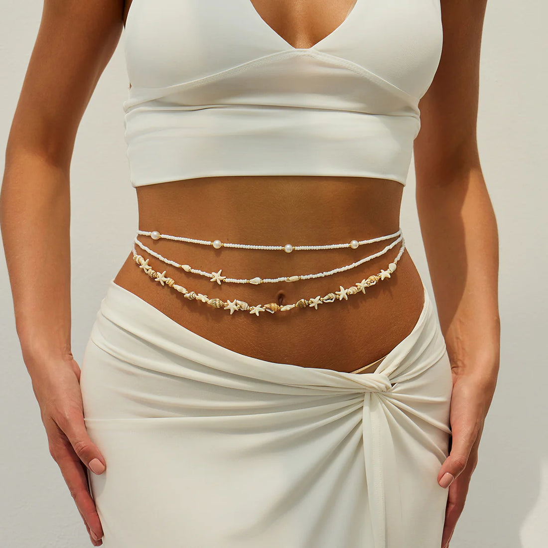Rosemarie Ocean Charm Chain Set