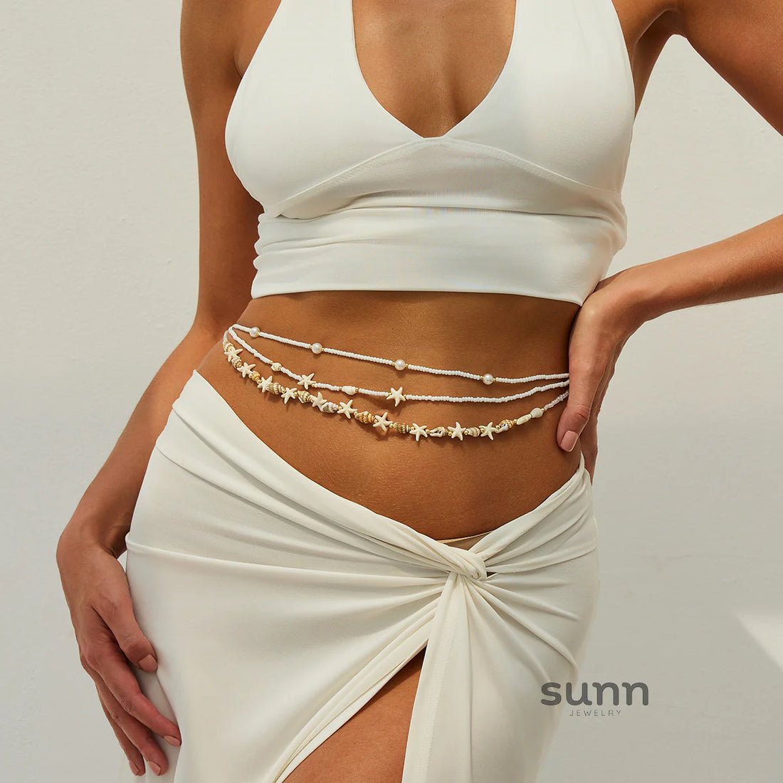 Rosemarie Ocean Charm Chain Set