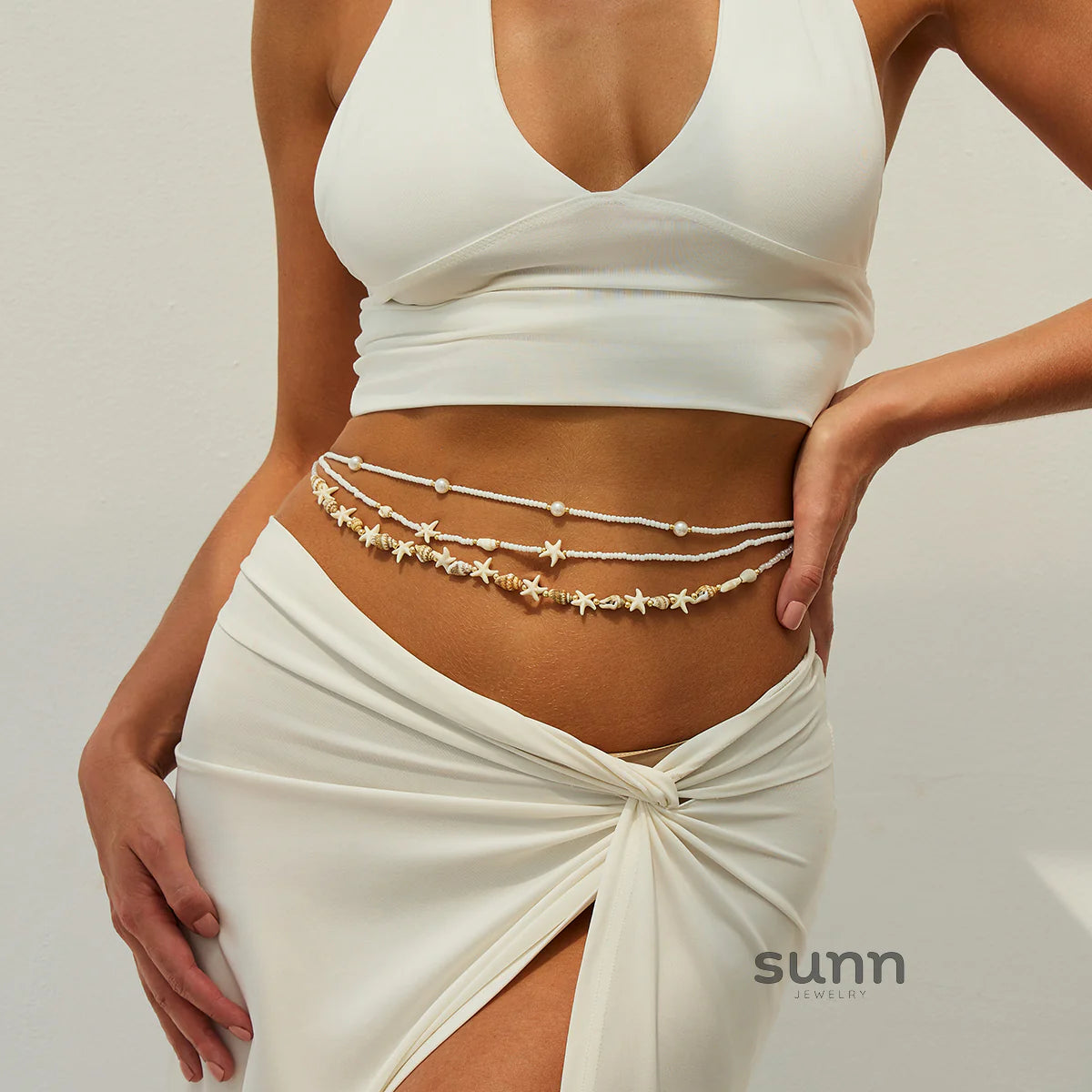 Rosemarie Ocean Charm Chain Set
