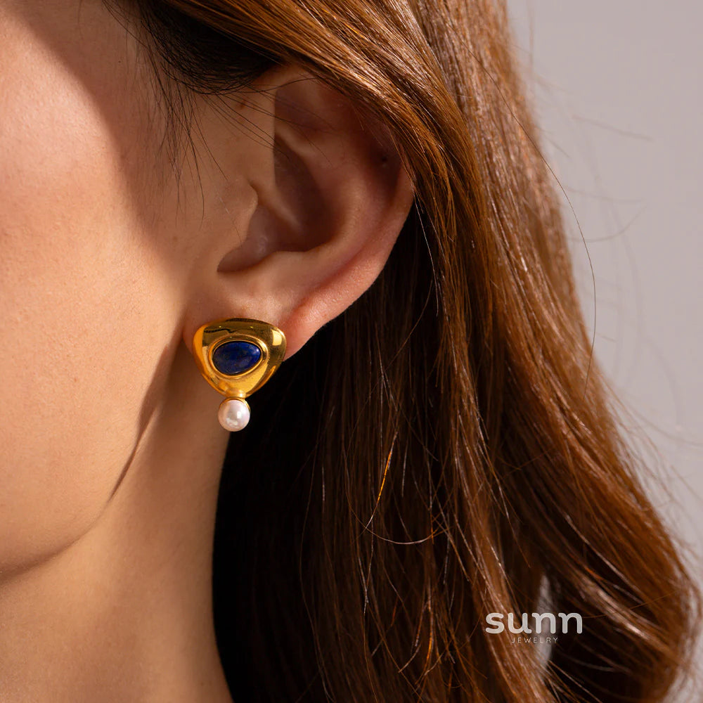 Rosemary Lapis Lazuli Necklace