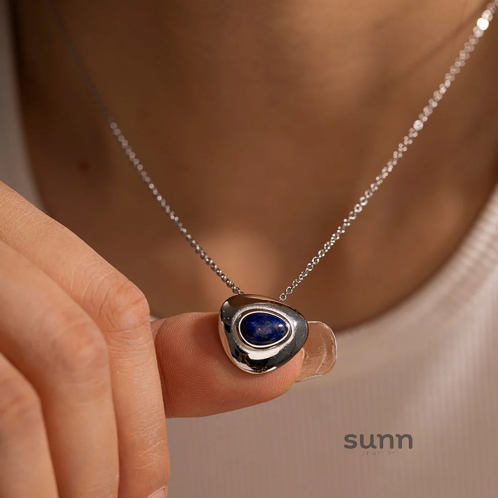 Rosemary Lapis Lazuli Necklace