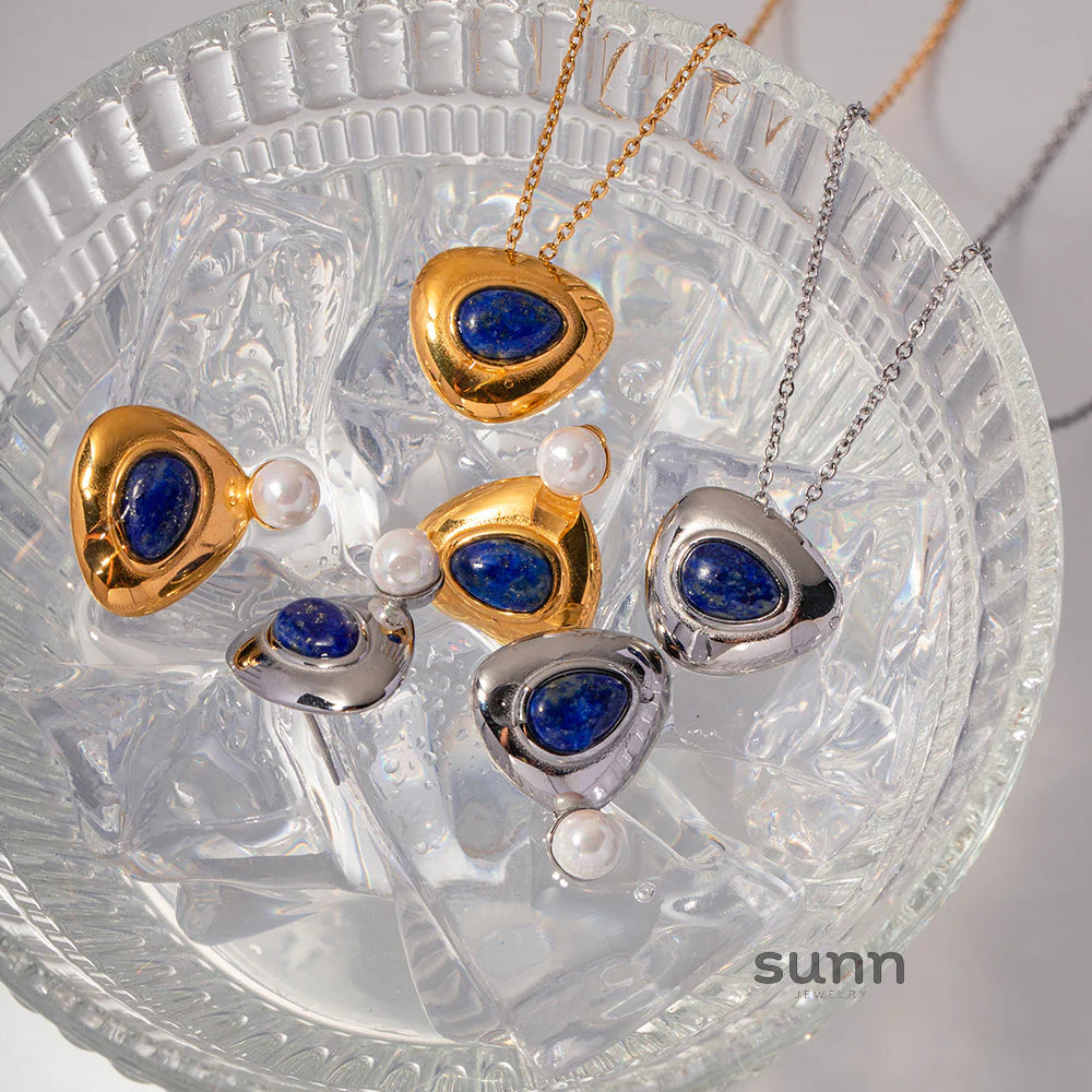 Rosemary Lapis Lazuli Necklace