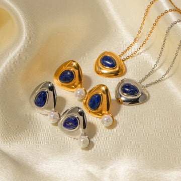 Rosemary Lapis Lazuli Necklace