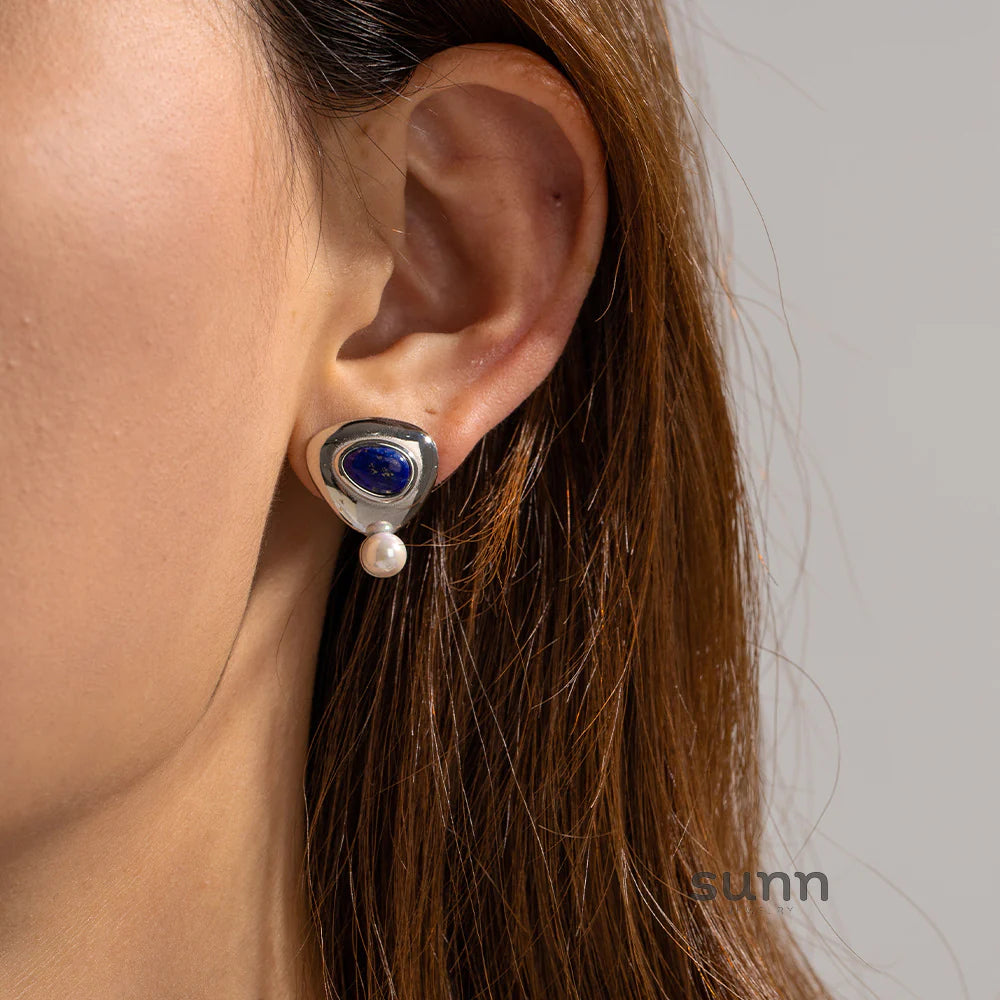 Rosemary Lapis Lazuli Necklace