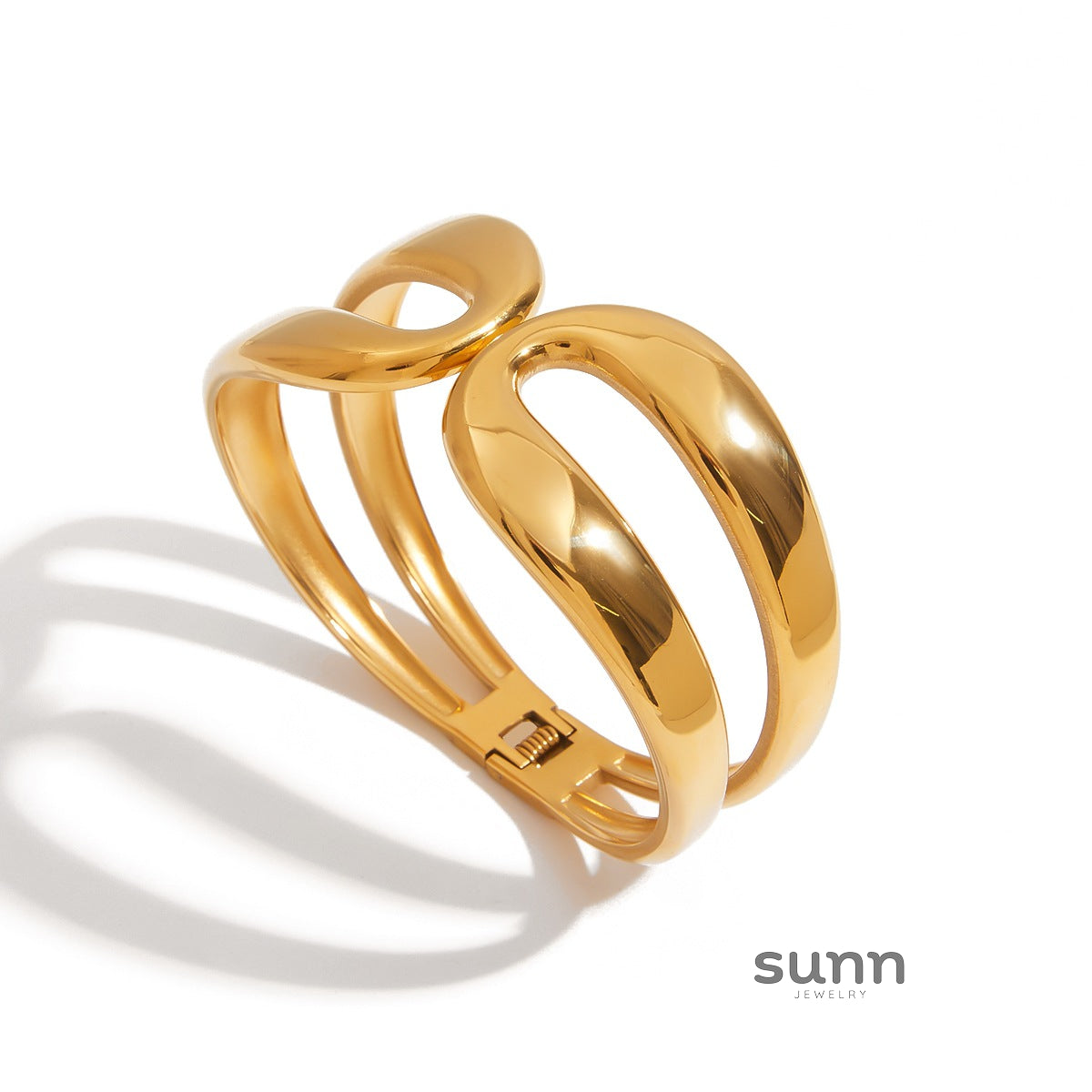 Rosetta Geometric Cuff Bracelet [EV9F9JCJ]