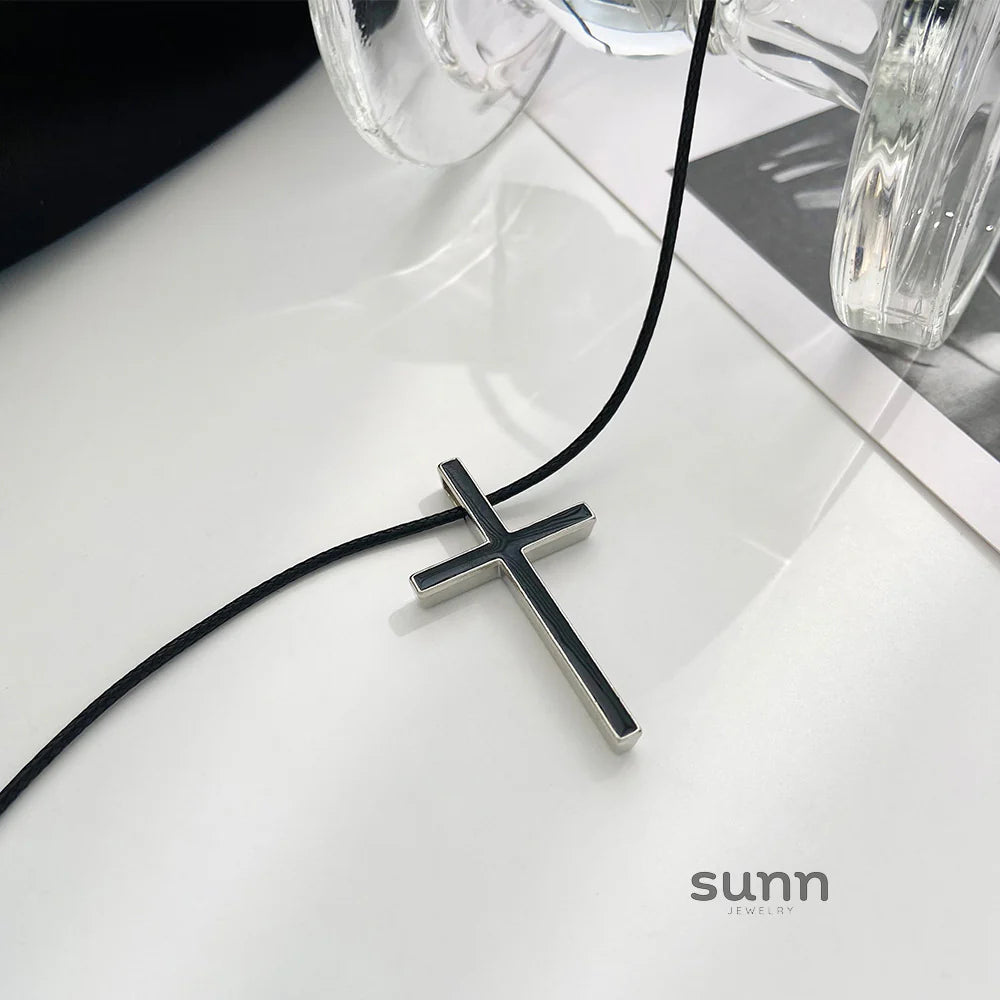 Rosita Retro Cross Necklace