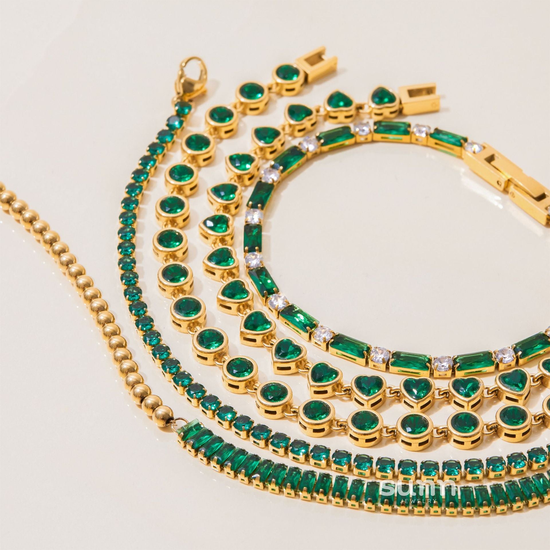 Rosita Zircon Heart Bracelet [3OD1WU5J]