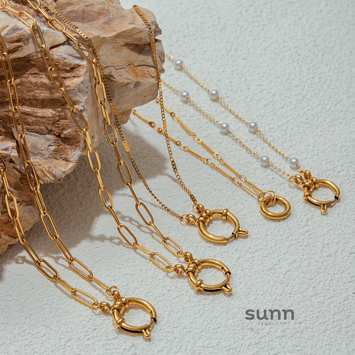 Rosslyn Customizable Chain Necklace [VTQPCSHD]