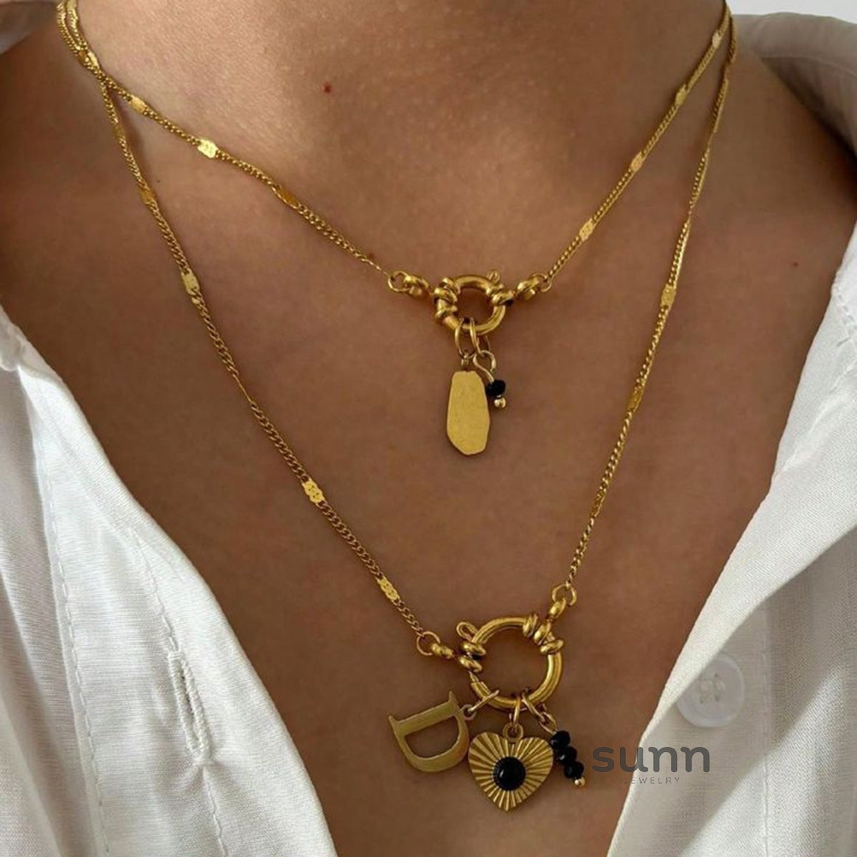 Rosslyn Customizable Chain Necklace [WWI5CNWP]