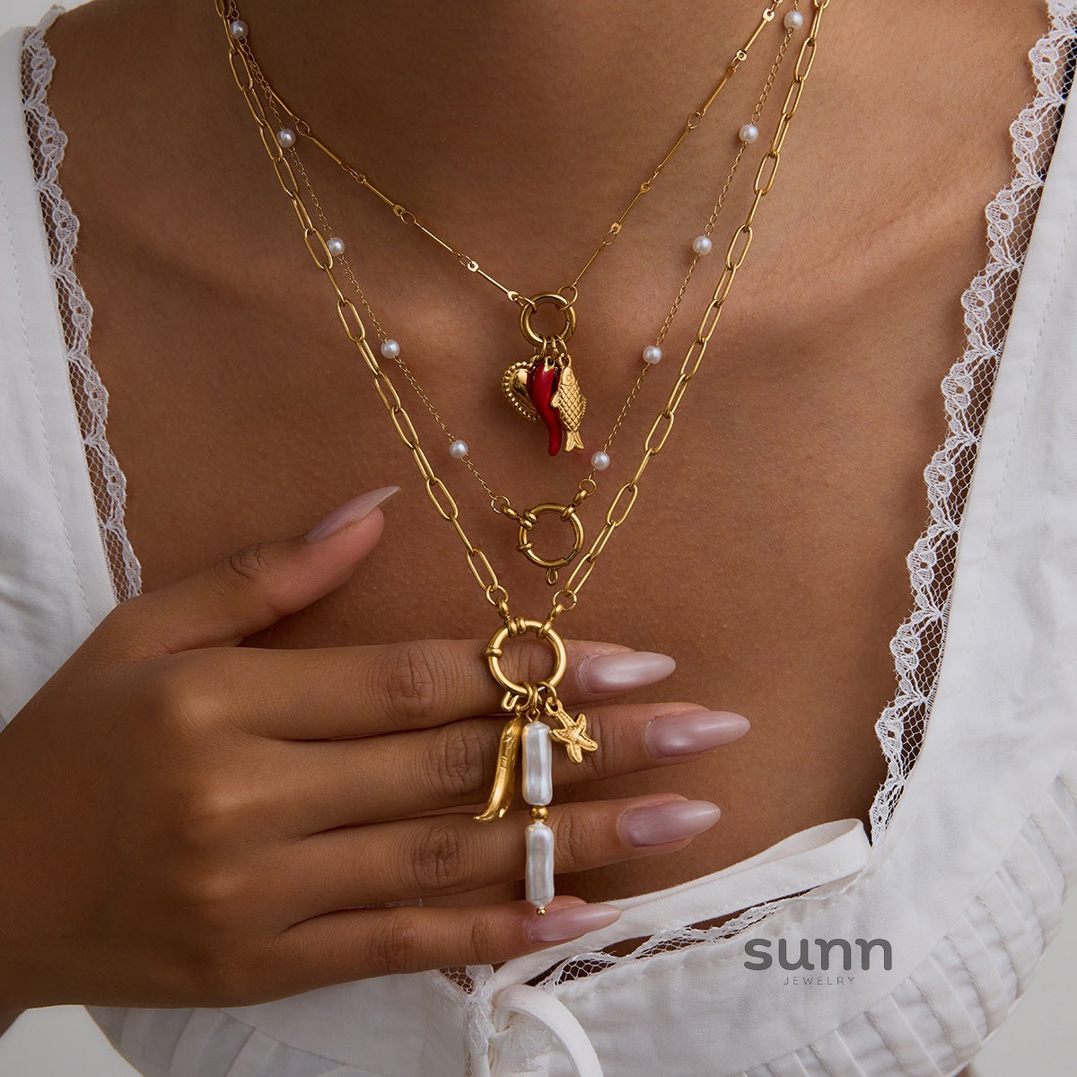 Rosslyn Customizable Chain Necklace [ECN39JYF]