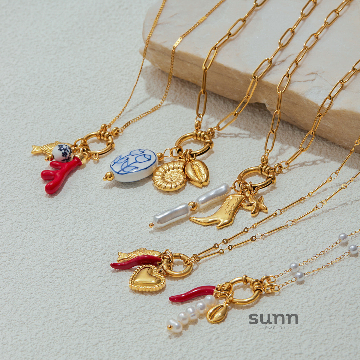 Rosslyn Customizable Chain Necklace [3BSYNGV1]