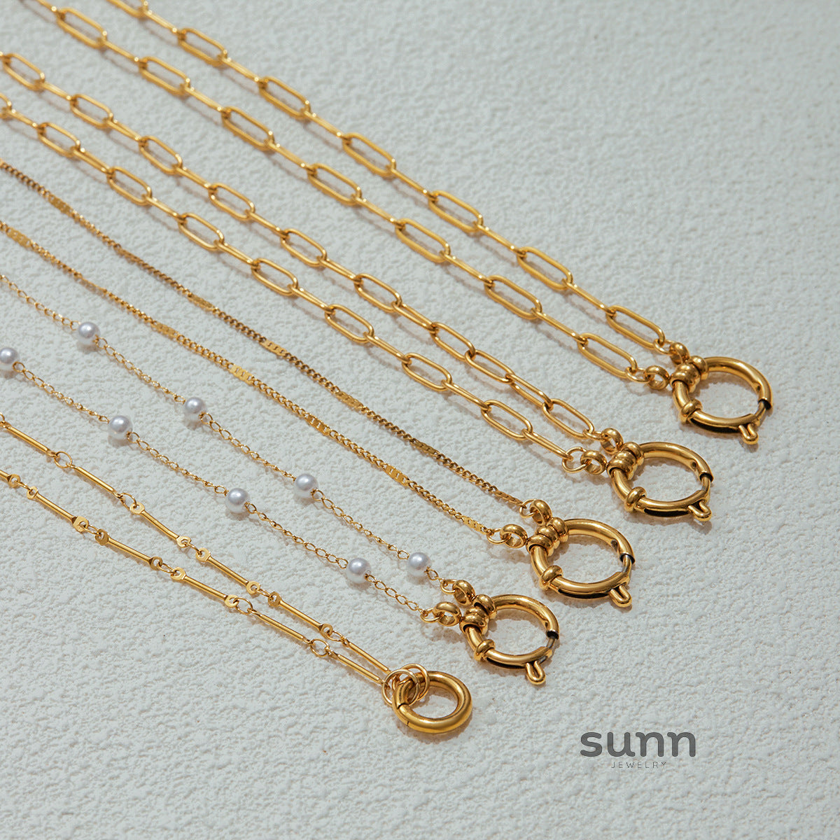 Rosslyn Customizable Chain Necklace [8UN5VPSD]