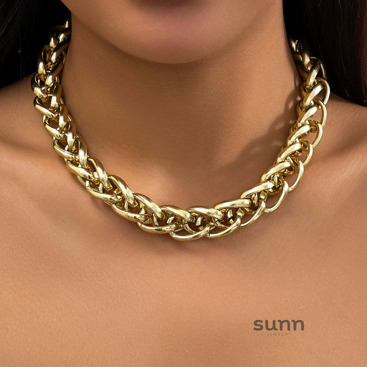Royale Twisted Chain Necklace [9YVVY4HI]