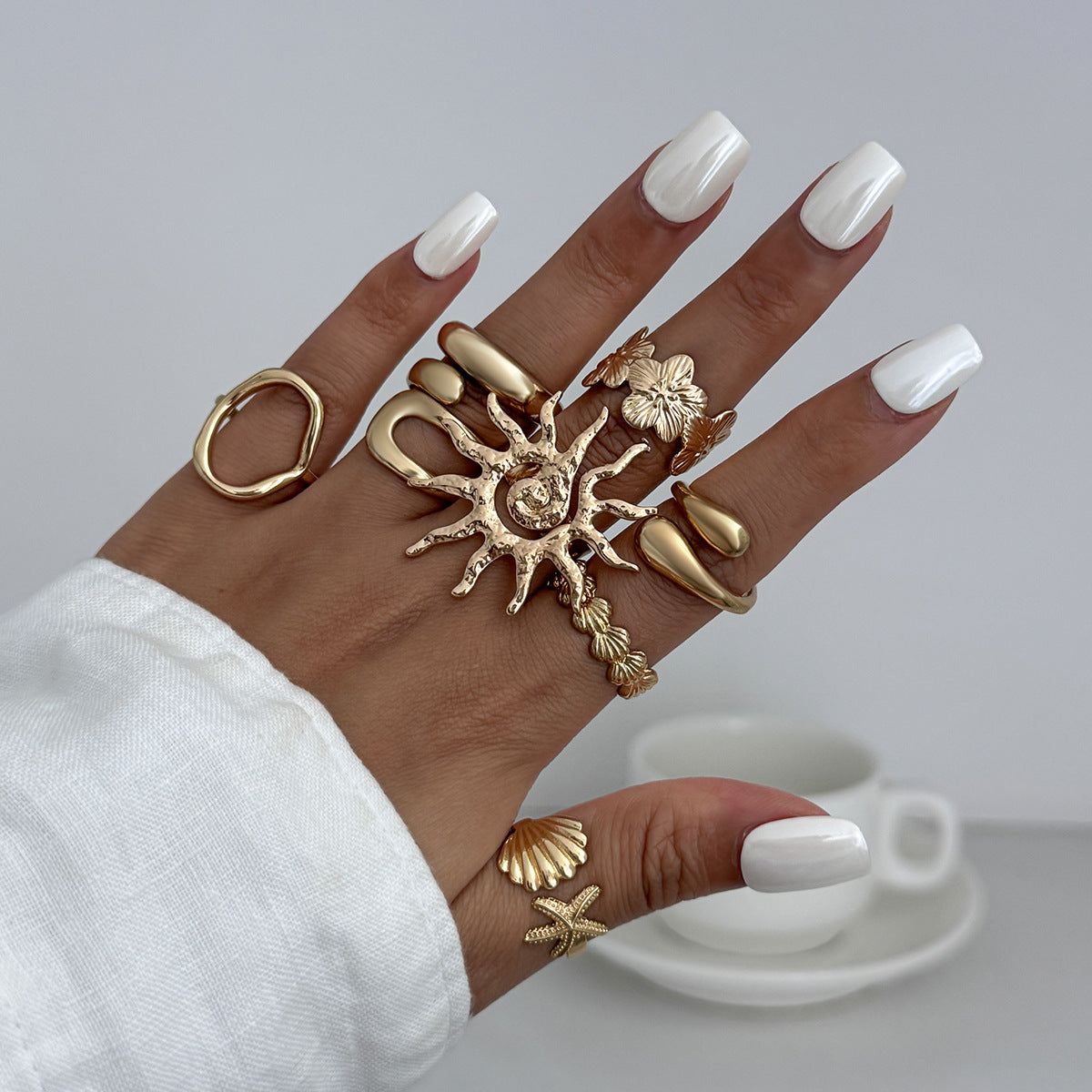 Rozlyn Celestial Open Ring [BD4FI6O4]