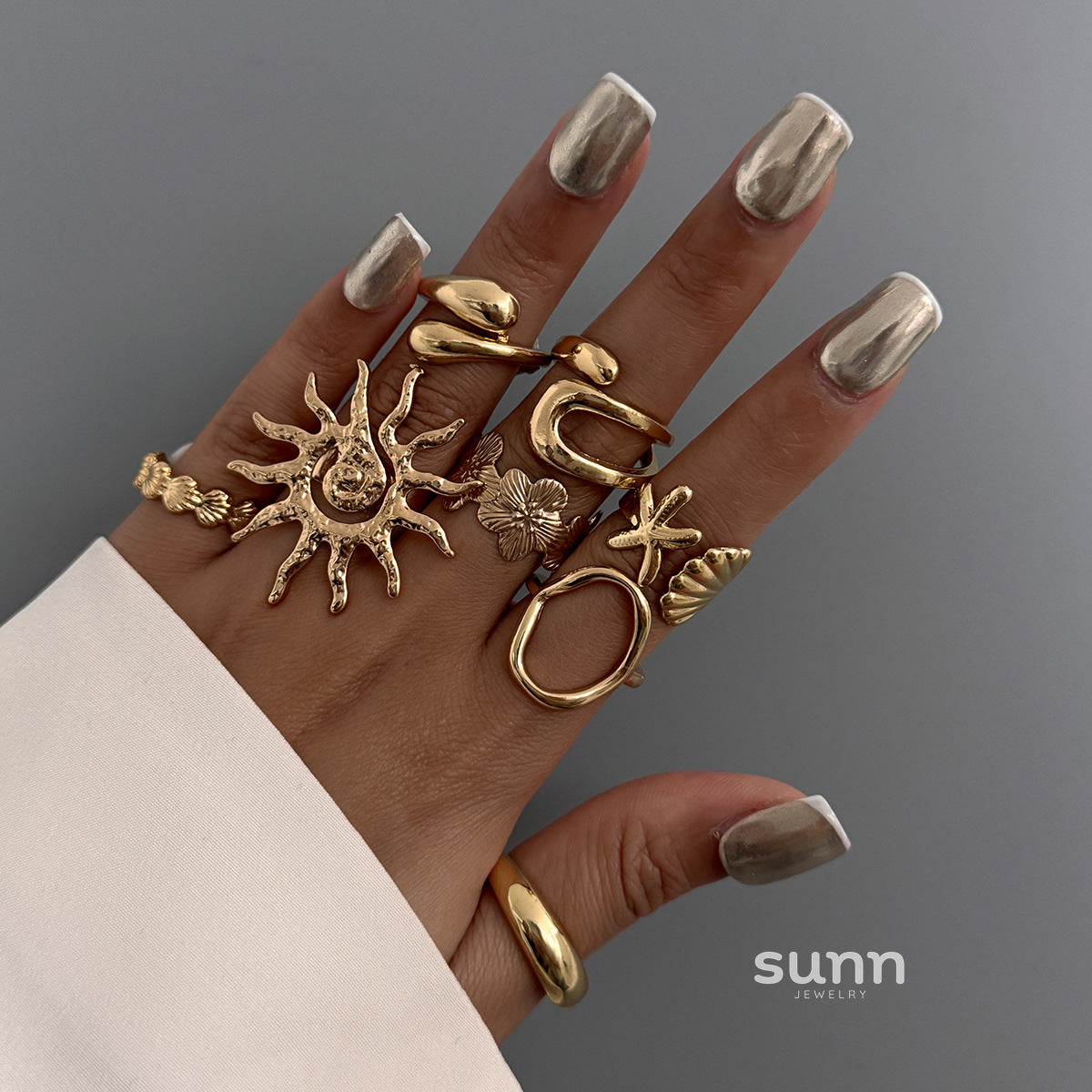 Rozlyn Celestial Open Ring [FLKYN15Z]