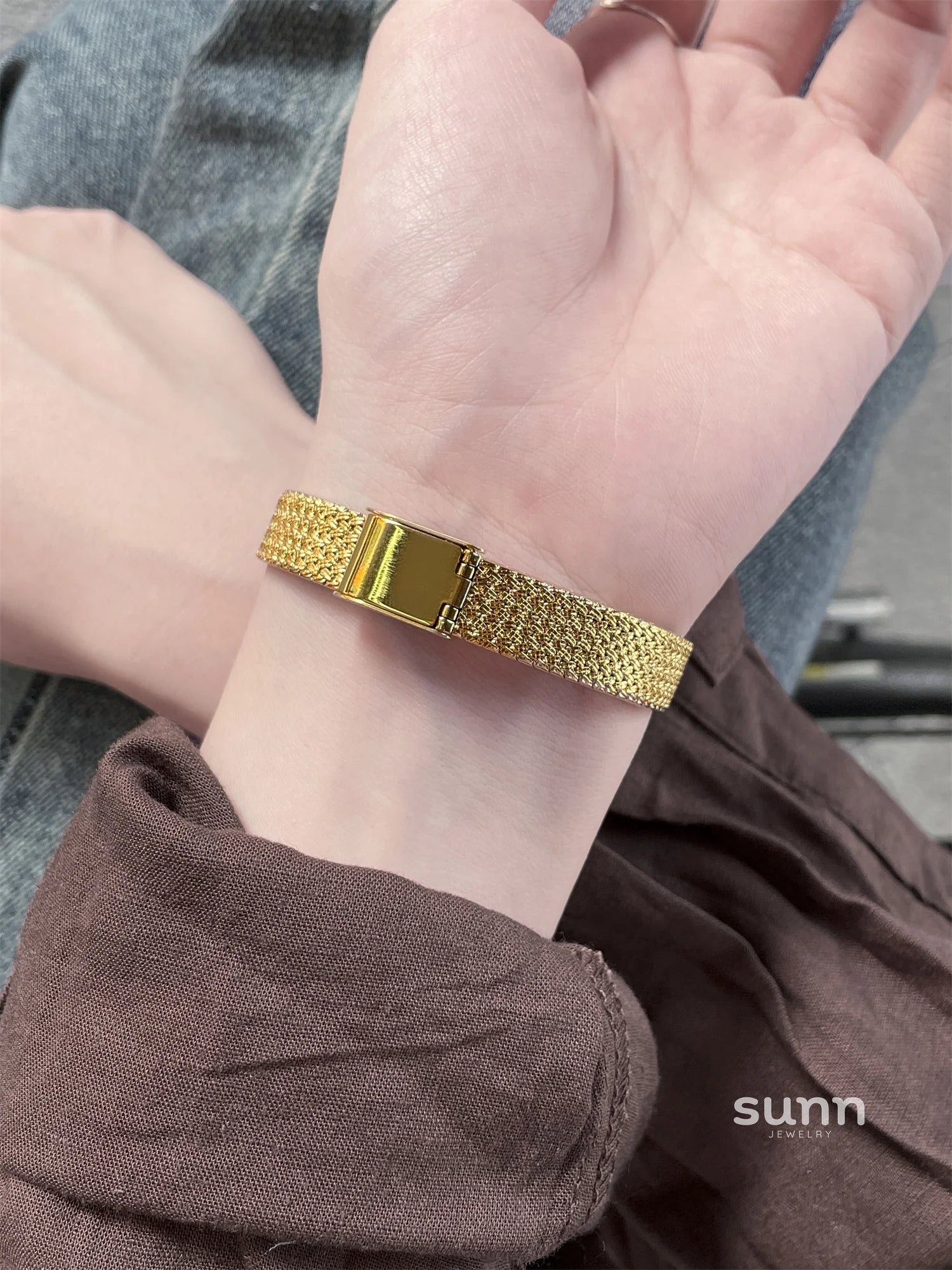 Ruqayyah Vintage Steel Watch