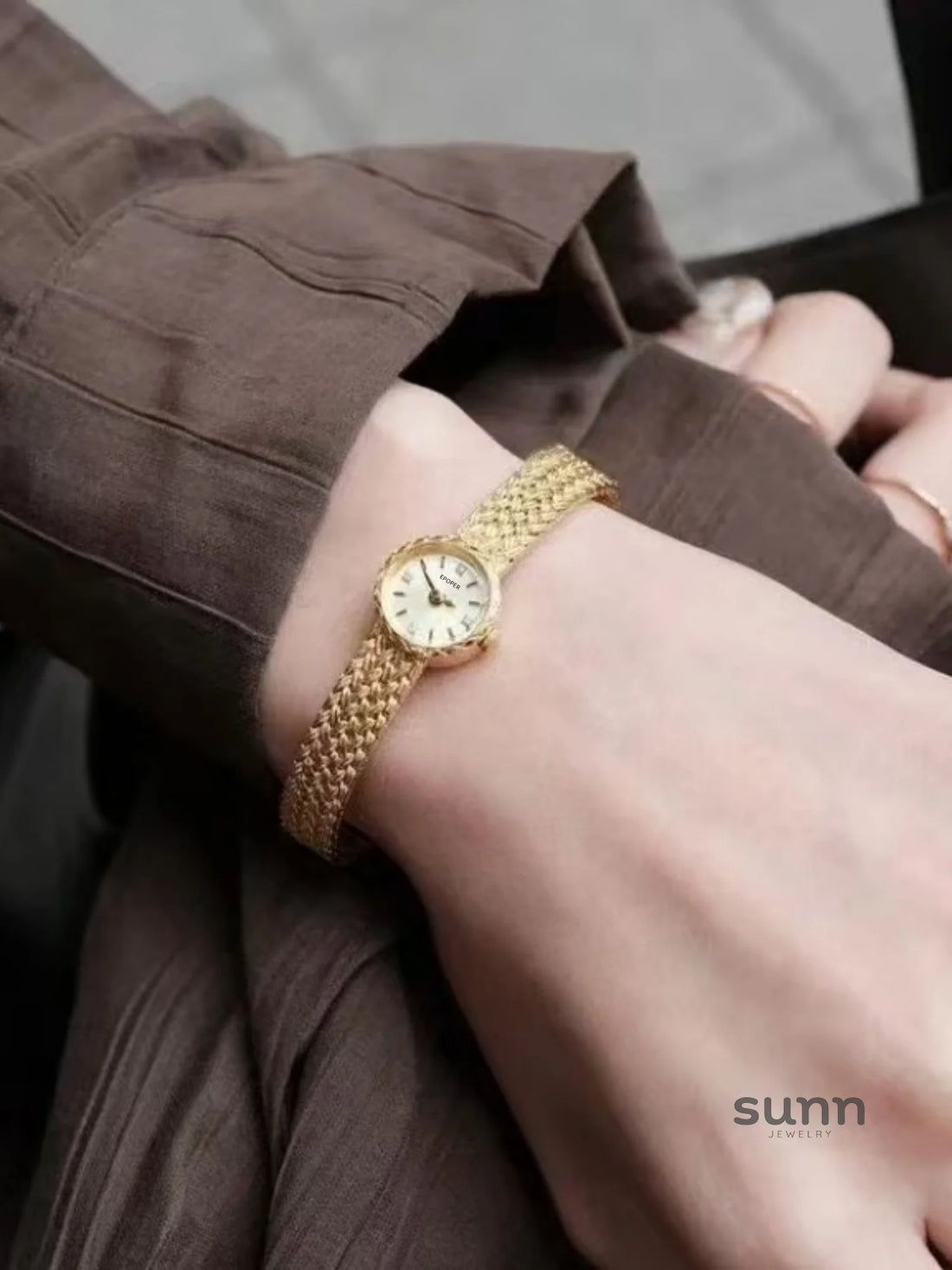 Ruqayyah Vintage Steel Watch