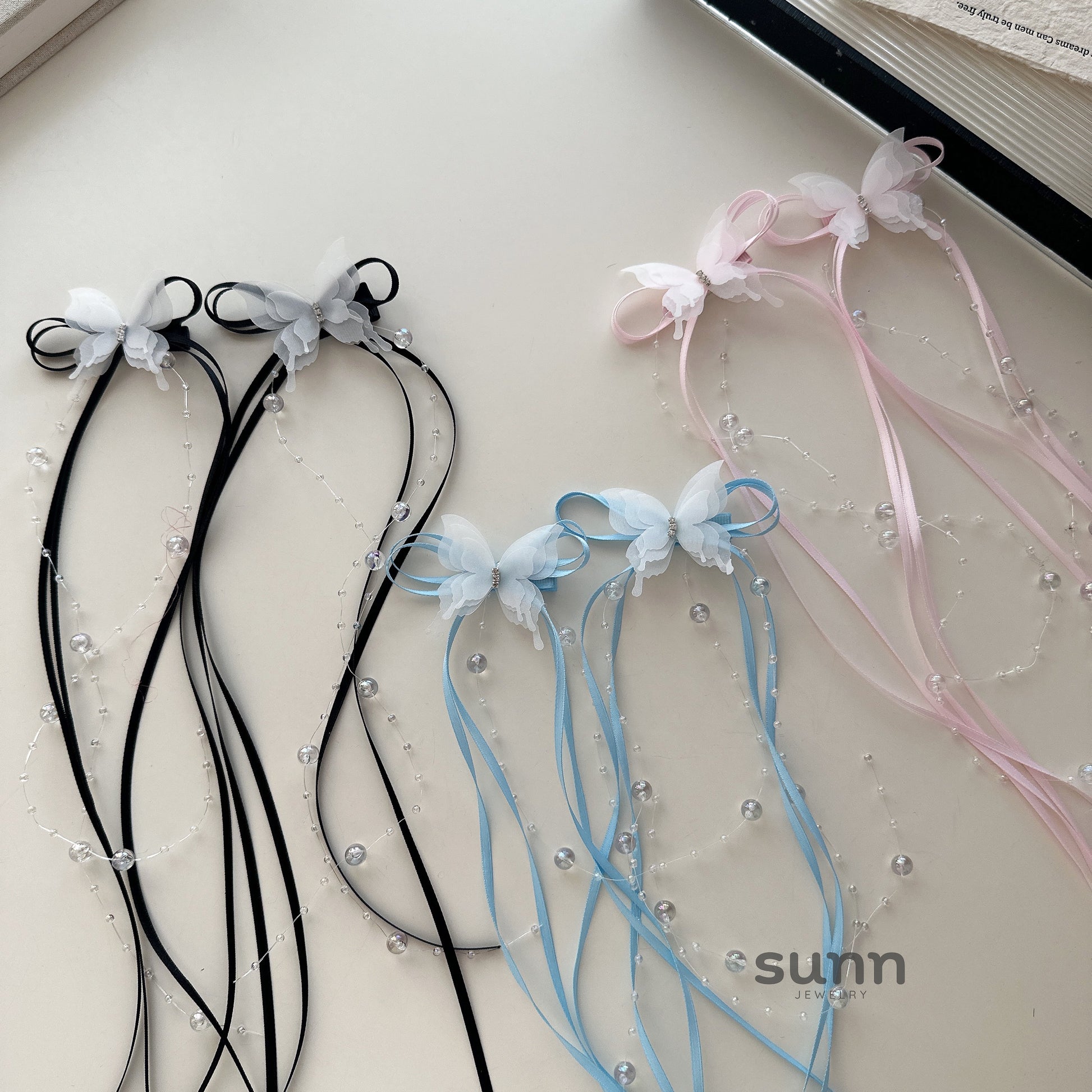 Rut Ballet Ribbon Hairpin [DHA724YN]