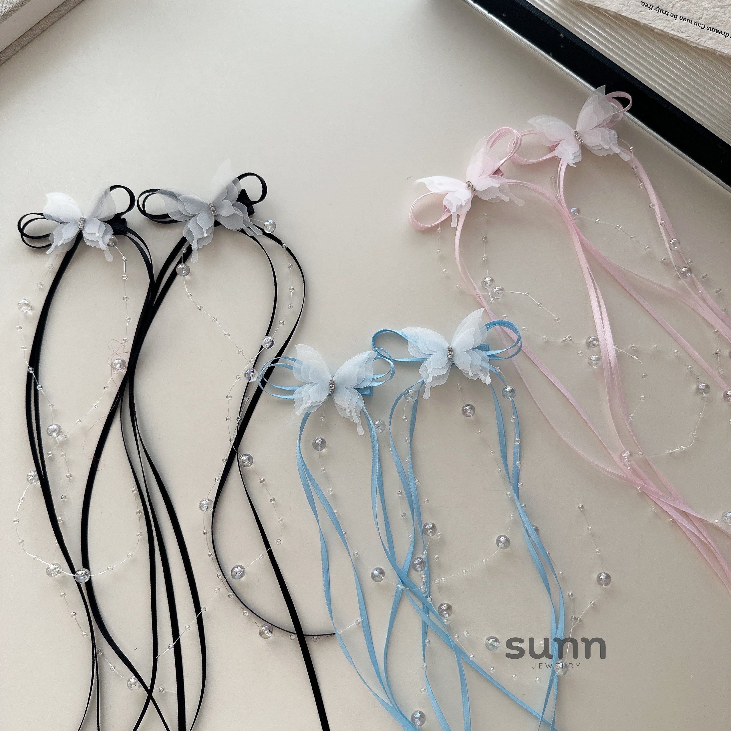 Rut Ballet Ribbon Hairpin [DHA724YN]