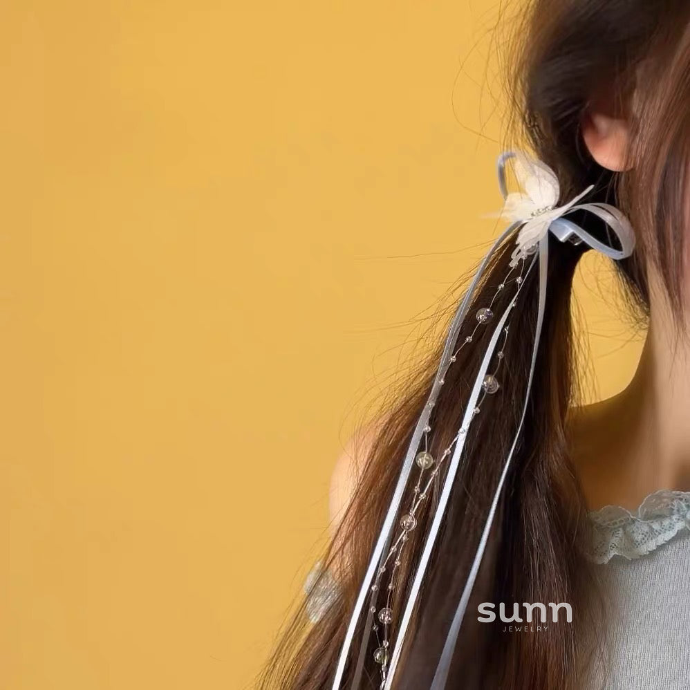 Rut Ballet Ribbon Hairpin [JMV7XSGM]