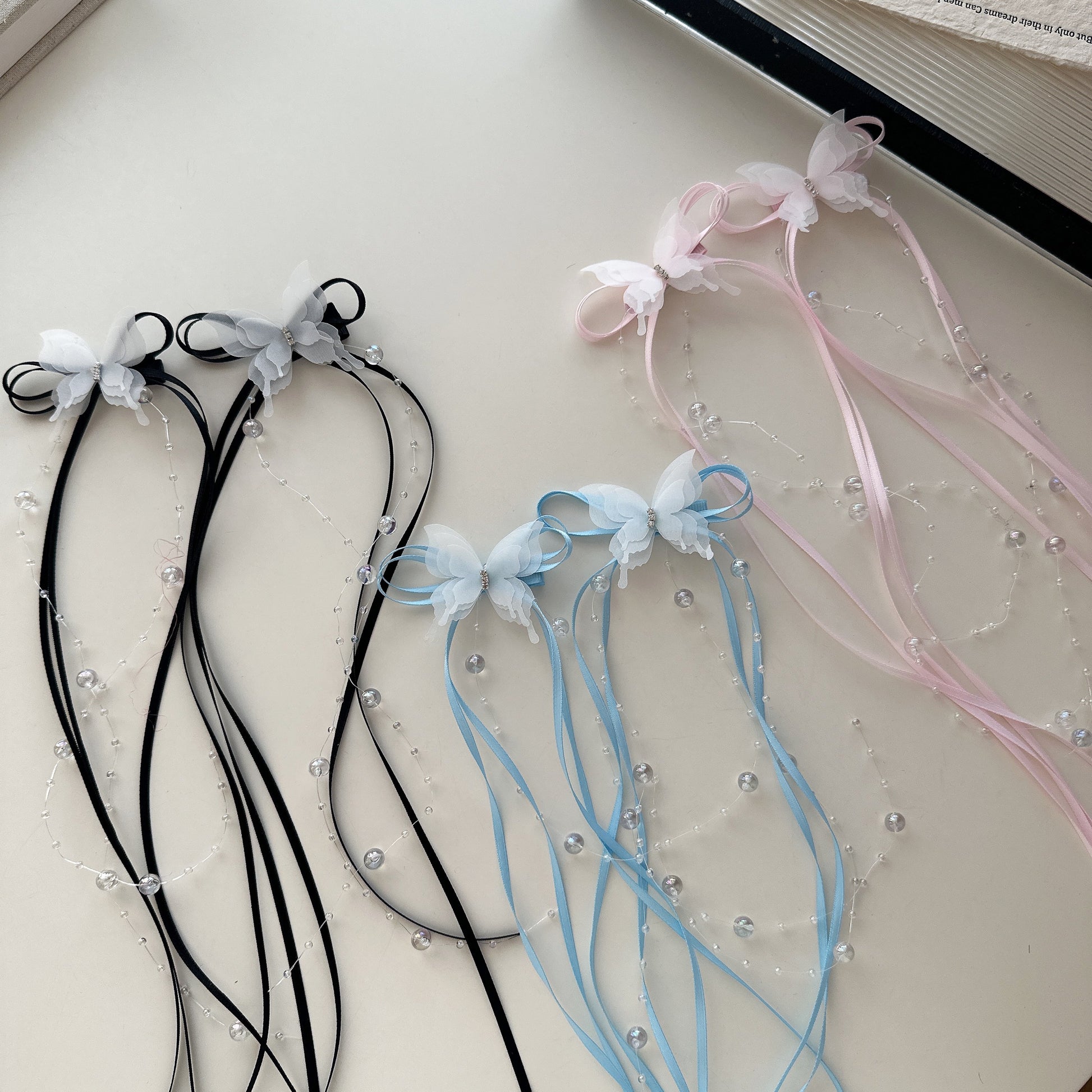 Rut Ballet Ribbon Hairpin [M364FKBK]