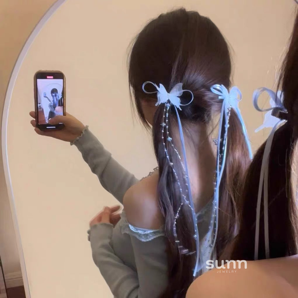 Rut Ballet Ribbon Hairpin [T0LPG9BR]