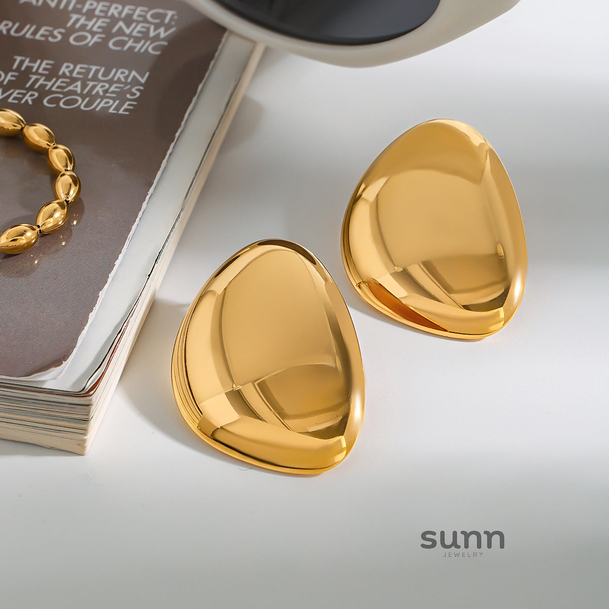 Ruth Sleek Pyramid Studs [9JKURZVW]
