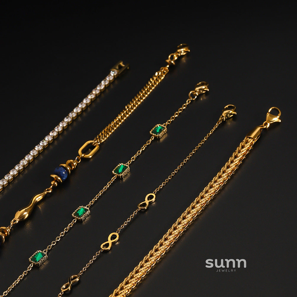Ruwayda Pearl Zircon Bracelet [NJUVLUQV]