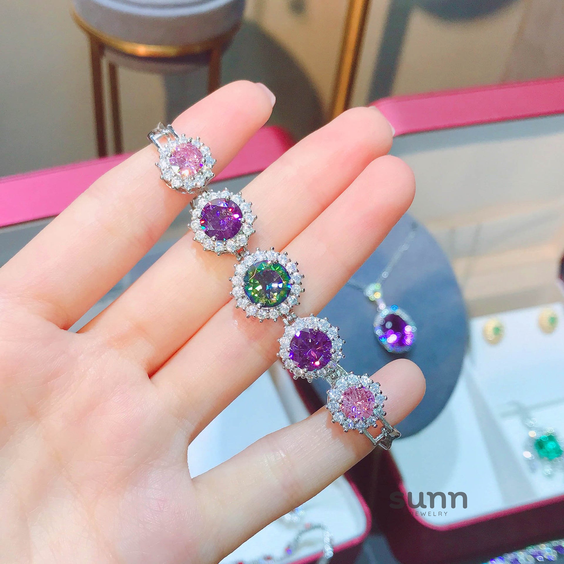 Ryann Radiant Gemstone Bracelet [KUIJ6OCS]