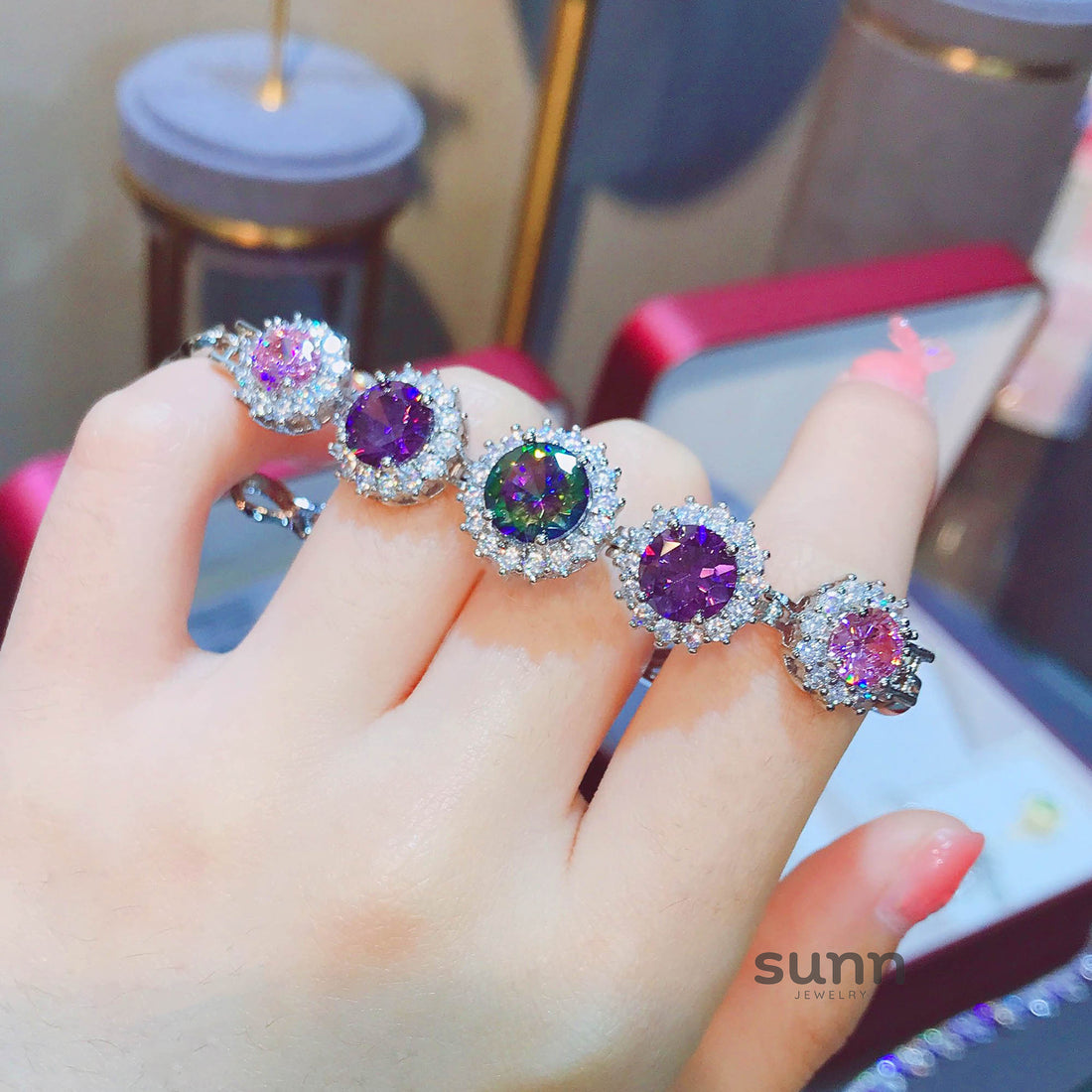 Ryann Radiant Gemstone Bracelet [4JY6YK7P]