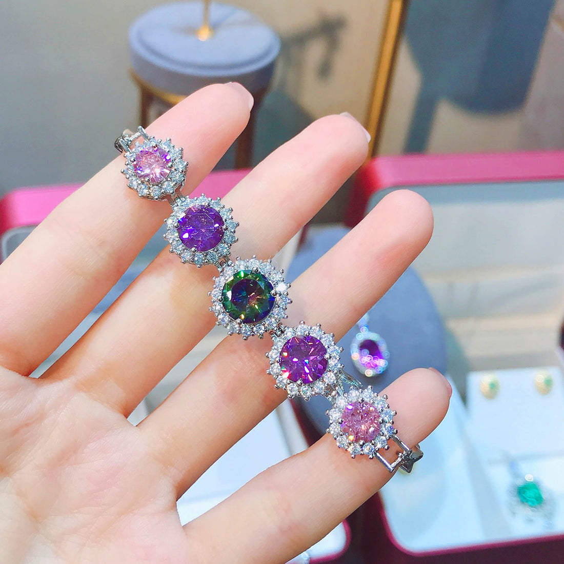 Ryann Radiant Gemstone Bracelet [4JY6YK7P]
