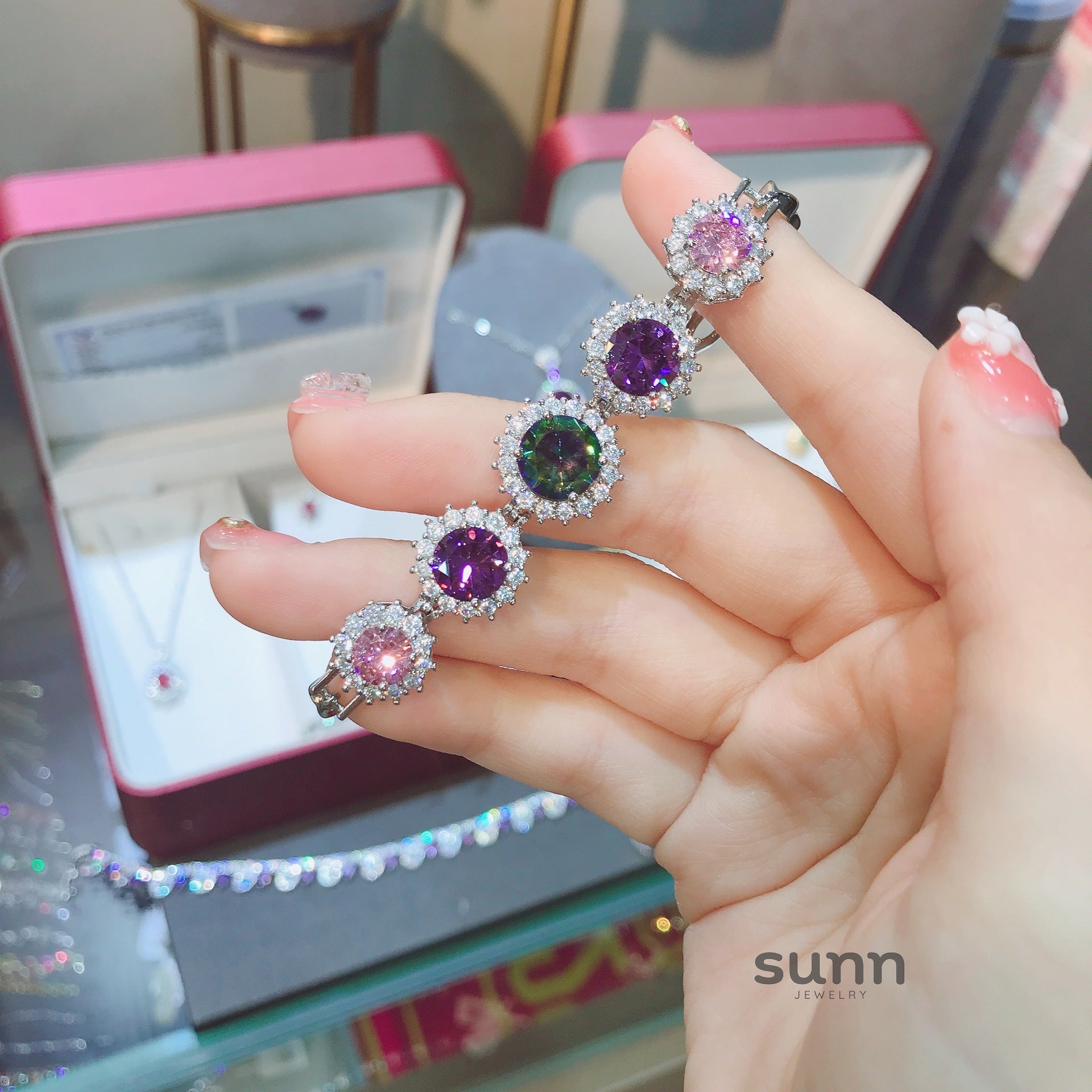 Ryann Radiant Gemstone Bracelet [R7PT68C7]