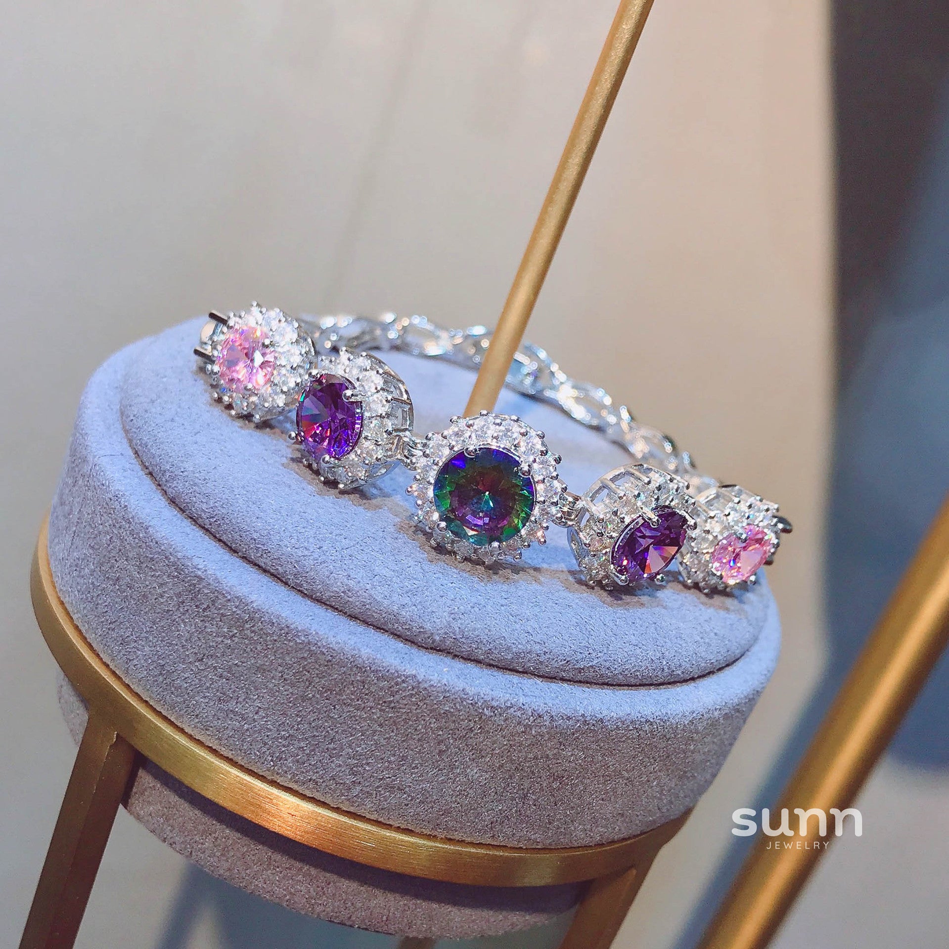 Ryann Radiant Gemstone Bracelet [BPHGQLB6]